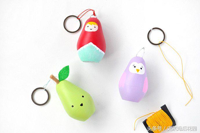 精品手工小鸟钥匙扣,小鸟钥匙扣手工制作