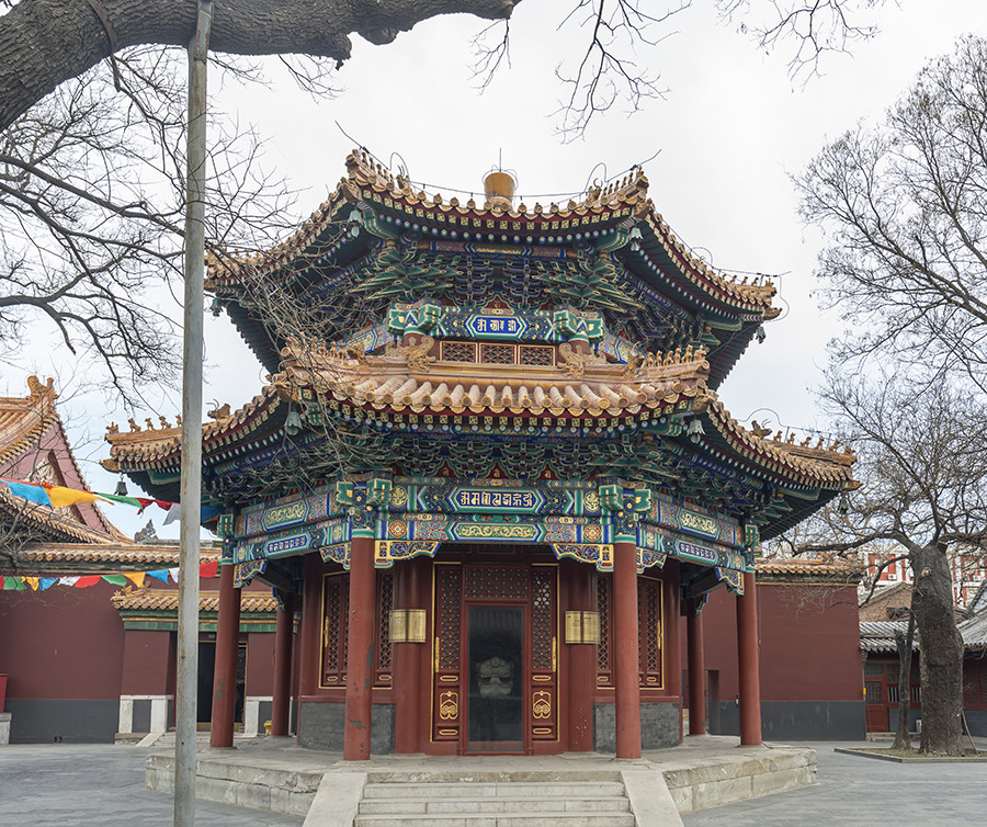 雍和宫朝圣之旅地图,雍和宫拜访年轻人