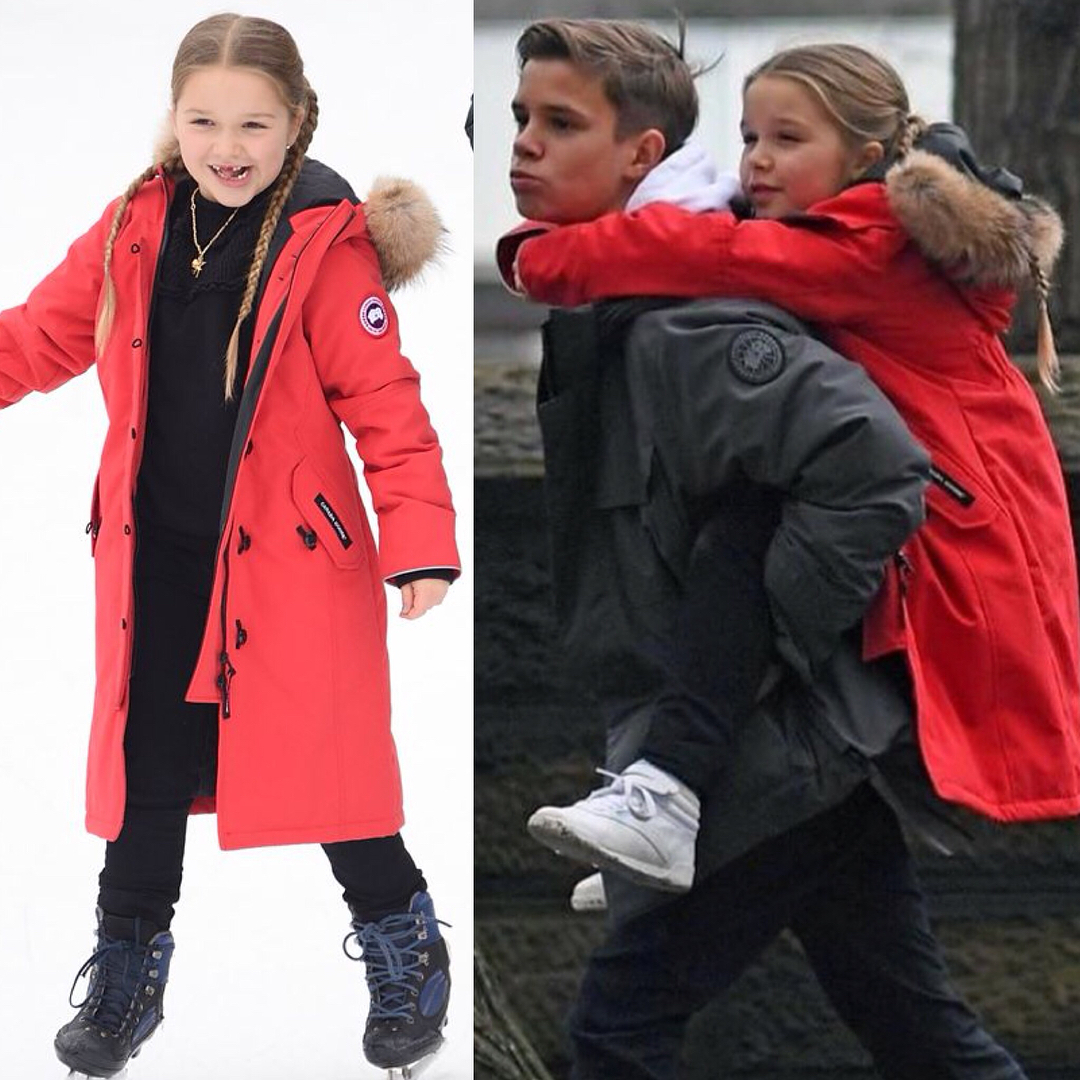 小七在海边练瑜伽！贝嫂维多利亚高兴得很：小七要培养成淑女呢