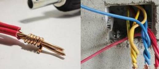 一旦工人这样接电线，记得给他塞多两包烟，住个50年都不成问题！