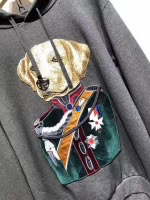 杜嘉班纳宫廷风男装卫衣,杜嘉班纳刺绣男卫衣外套