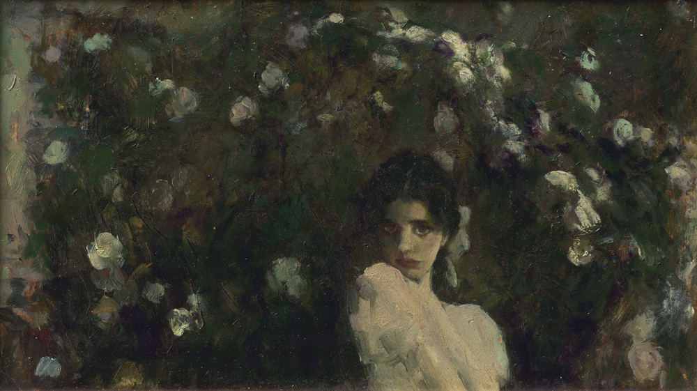 何多苓——连环画《带阁楼的房子》