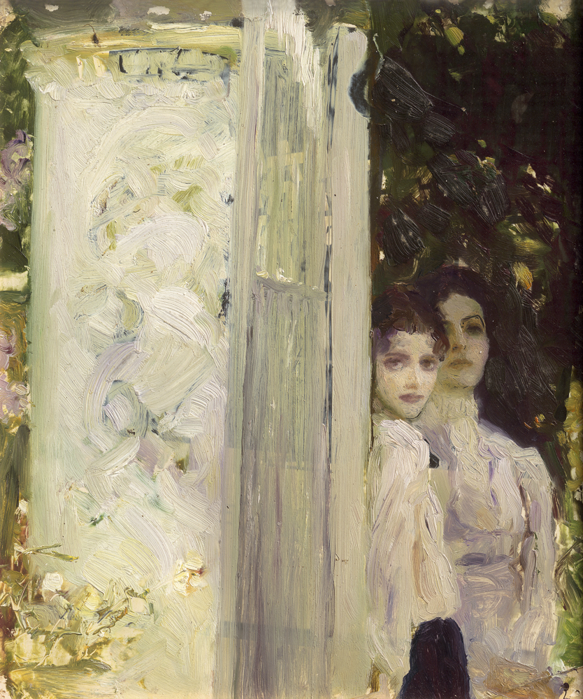 何多苓——连环画《带阁楼的房子》