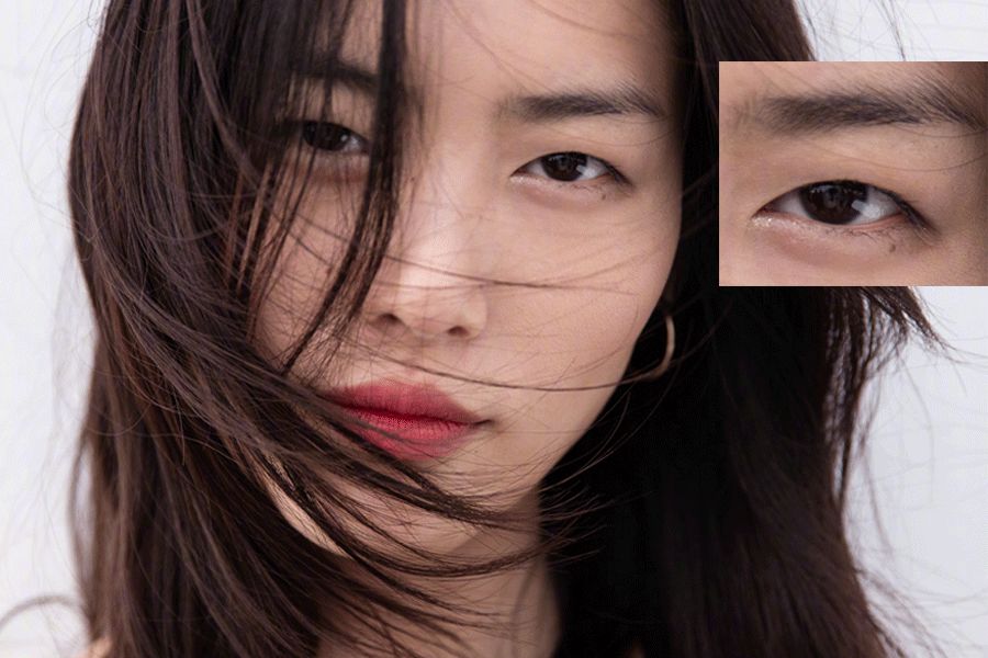 刘雯的单眼皮就是王道,刘雯的脸型适合什么妆容