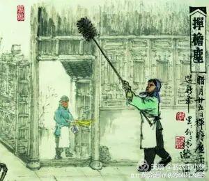 春节贴对联习俗的由来,春节挂灯笼的习俗由来