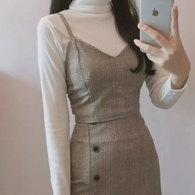 减龄背带裙冬天,200斤夏季背带裙大码胖mm显瘦遮肉