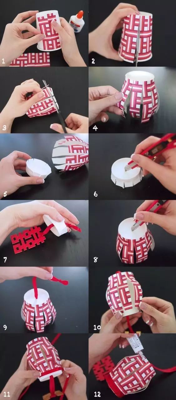 元宵节灯笼手工简单又漂亮慢教程,元宵节简单又漂亮的灯笼手工