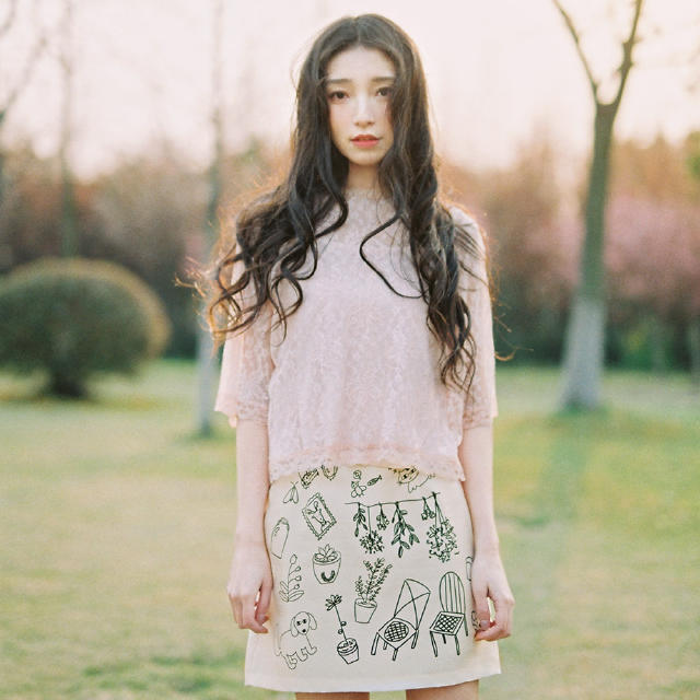 穿搭小能手美女,夏季穿搭一整套不露腿高腰