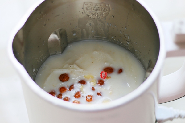 豆浆机银耳小米,豆浆机杏仁红枣