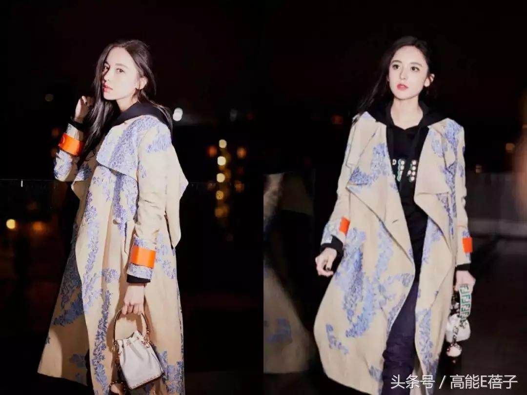 刘诗诗香奈儿包包同款,刘诗诗古力娜扎毛绒包