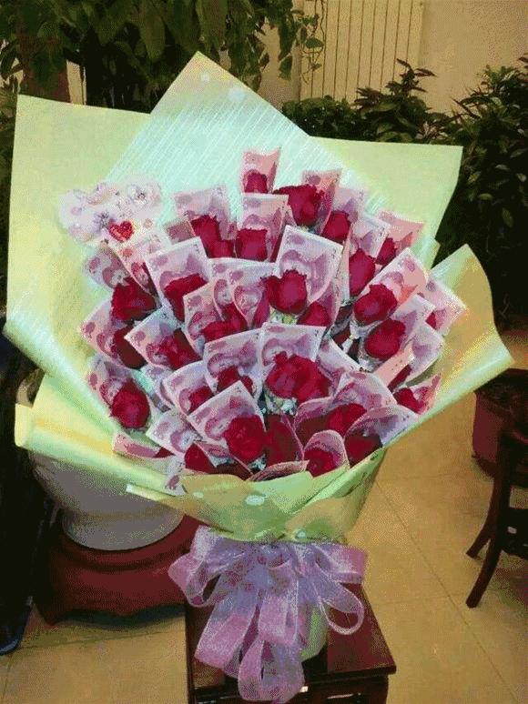 三八女人节送你一束有钱花,三八女神节送你有钱花