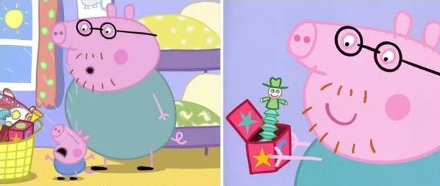 小猪佩奇小孩子看的东西,假如小猪佩奇都是富二代