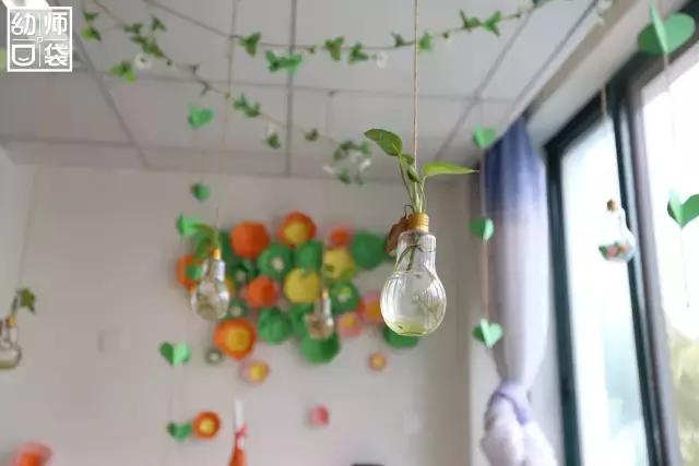 幼儿园春天植物角摆台,幼儿园植物角创意布置图片大全集