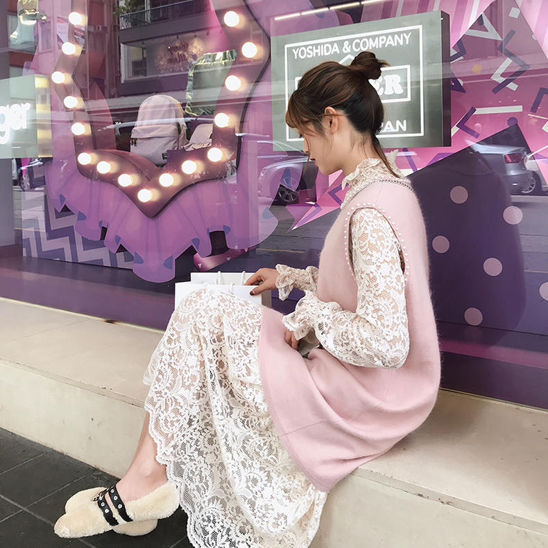 针织马甲怎么搭显高,没有马甲线和有马甲线区别