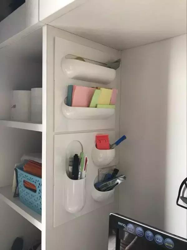 免打孔墙上收纳神器客厅,免钉墙收纳神器