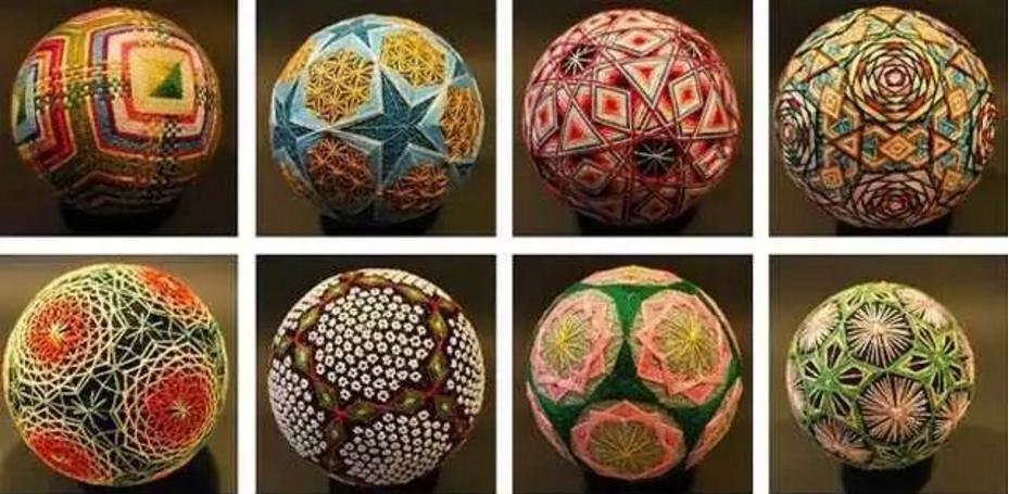美轮美奂手鞠球制作经典教程,手鞠球制作装饰