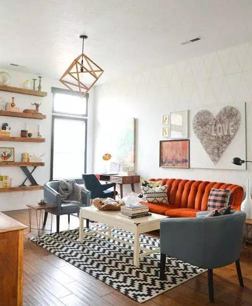 木质地板怎么搭配沙发窗帘,客厅木地板窗帘搭配