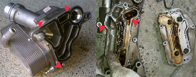 发动机废气管漏油是什么原因,发动机油封漏油是什么原因导致