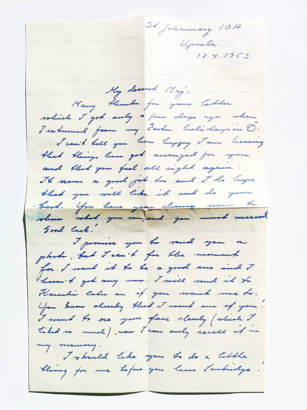 半个世纪前的铁皮箱，打开一个陌生人的罗曼史