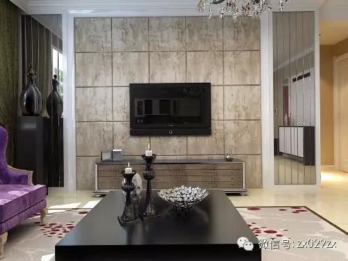 性价比最高的瓷砖电视墙,小众化瓷砖电视墙