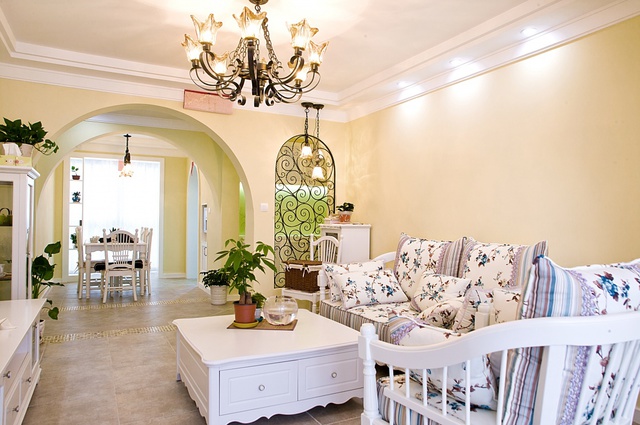 现代轻奢客厅设计案例分享,高档客厅案例