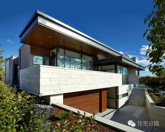 农村人车分流别墅,跃层人车分流