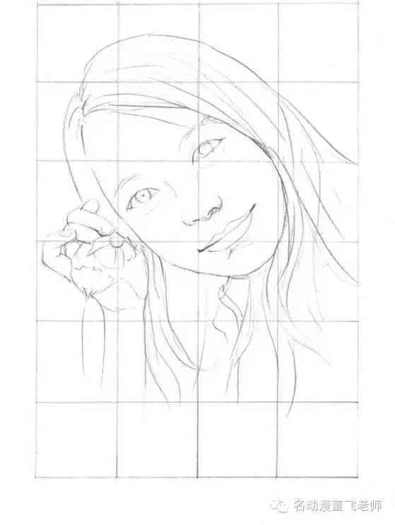 肖像素描初学者教程,人体肖像素描简单的教程