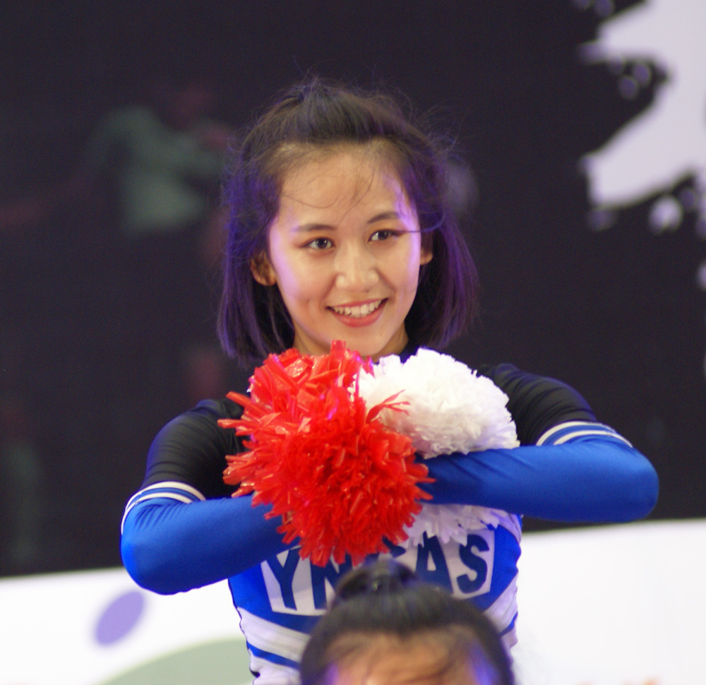 实拍中国大学生五人制足球联赛南大区上的50位美女