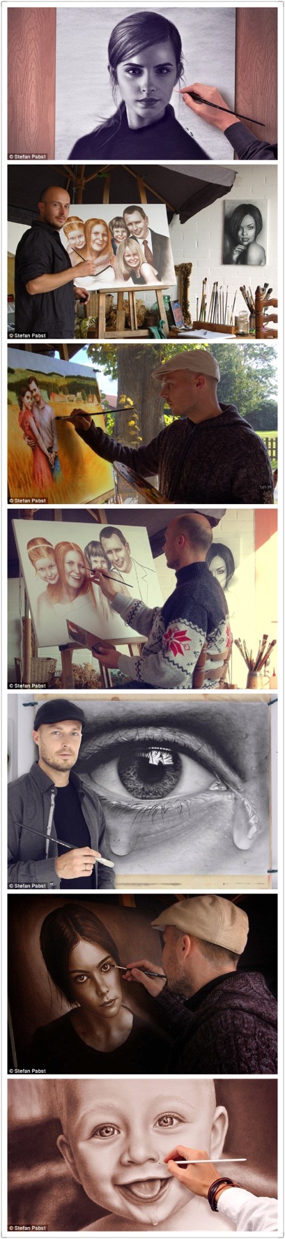 3d艺术家yanblanco的绘画作品,欧美3d绘画作品