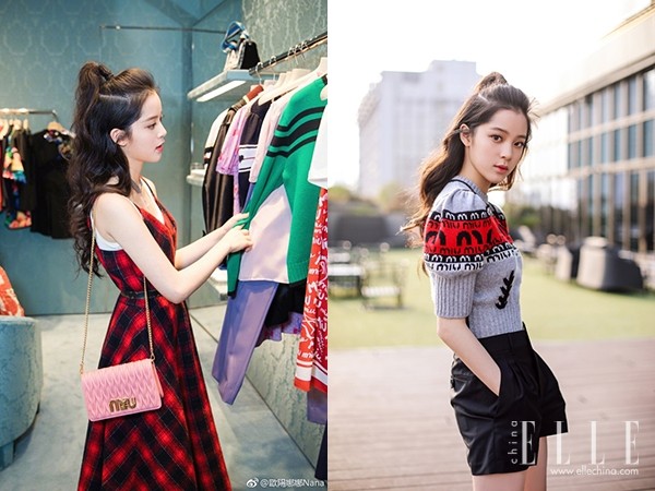 宋祖儿欧阳娜娜侧脸对比,欧阳娜娜和宋祖儿塑料姐妹花