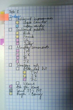 小方格纸本子怎么用,手帐排版和便签纸用法大全
