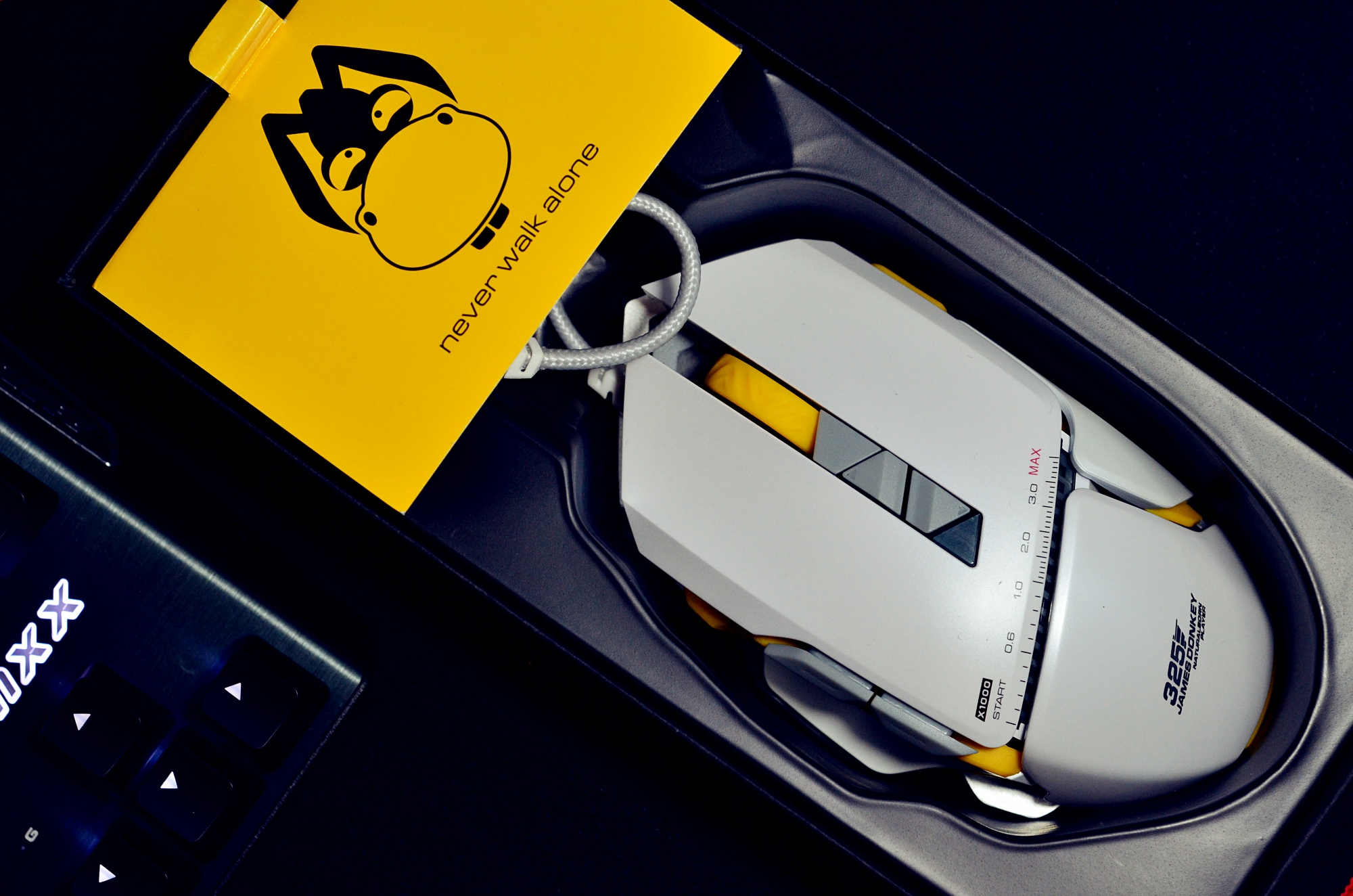 谁说它只能用来LOL,办公应用也拿手---贱驴325绝尘鼠标