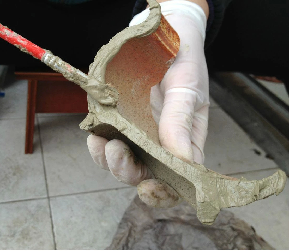 怎样修补破损瓷盆,陶瓷花盆怎么改缺口盆