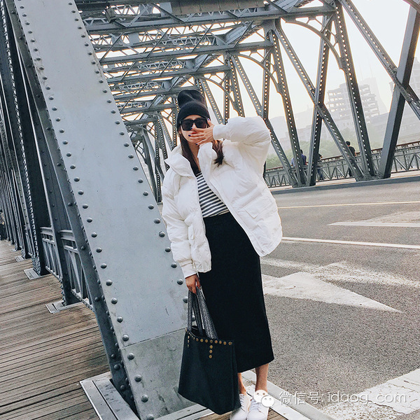 韩版洋气时尚羽绒服保暖又洋气 (韩国流行的冬天长款羽绒服)