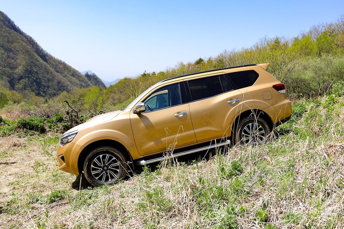 东风日产新途达试驾,越野车日产途达