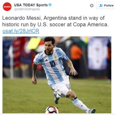 梅西名字被美国媒体拼错，可是这和达芬奇有啥关系？