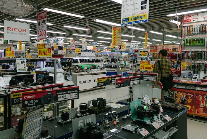 在日本可以选择买相机吗,在日本买相机要交关税吗