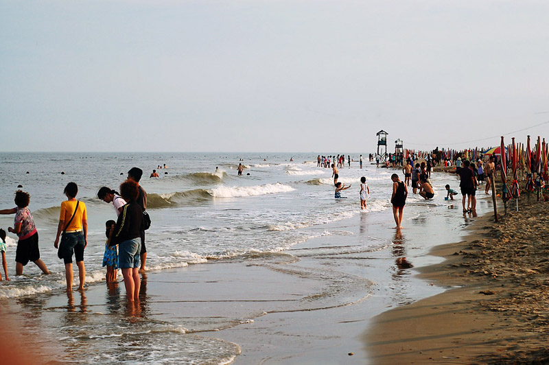 乐亭老照片：2009年的乐亭浅水湾、三岛