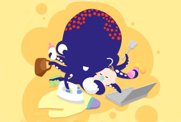 网络新词“八爪妈”，诠释了一种全新形象，引起新时代辣妈的共鸣