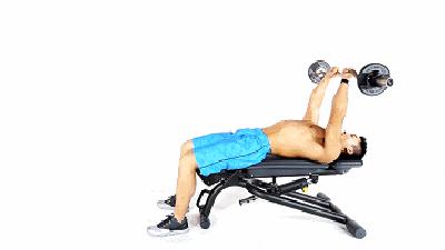 肱三头肌各个头的锻炼方法,卧推肱三头肌三个头哪个着重发力