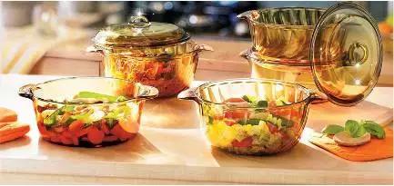 硼硅玻璃锅炒菜,晶彩玻璃锅
