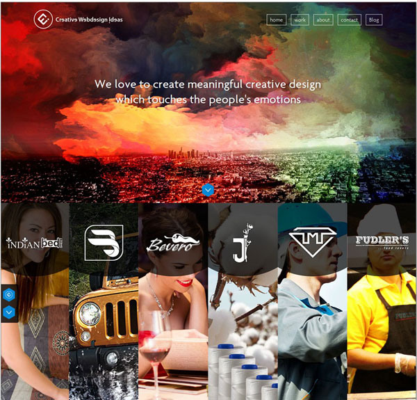 漂亮的红色系网站设计欣赏,好看的网站设计版式推荐