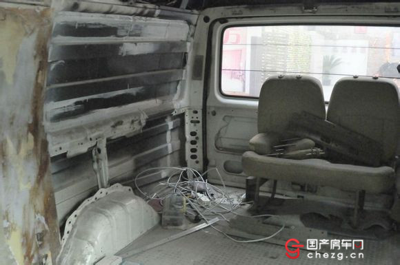 简单房车改装全过程,c型房车改造全过程