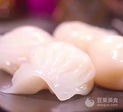 水晶虾饺兔子做法,广东兔型虾饺做法