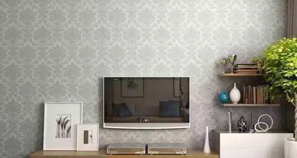 墙纸客厅全贴,客厅顶贴自粘墙纸