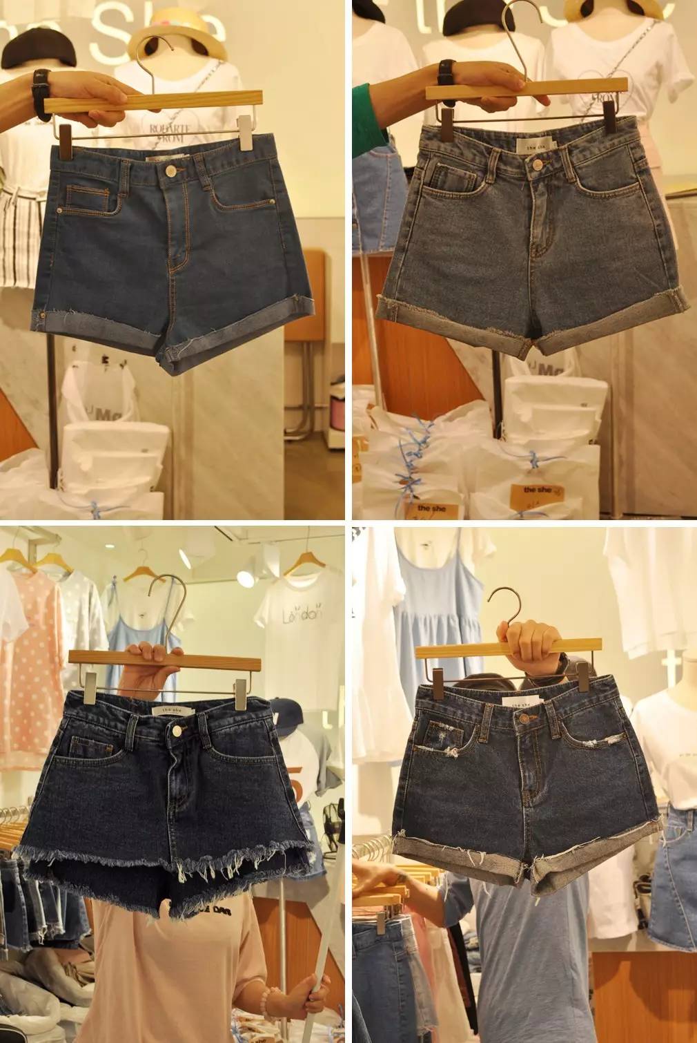 档口精选|盛夏来东大门“theshe”档口批点T恤和短裤吧！