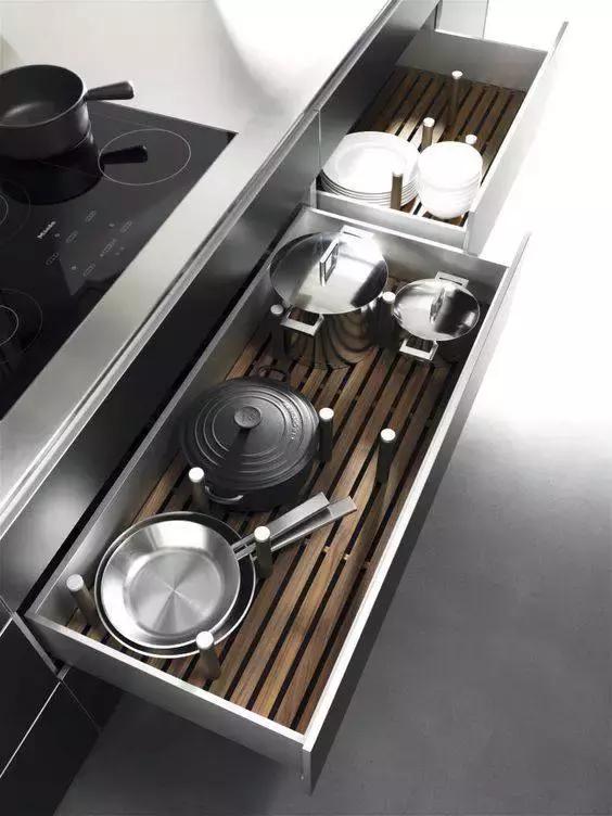 锅具收纳置物架实用吗,厨房收纳置物架锅具封闭