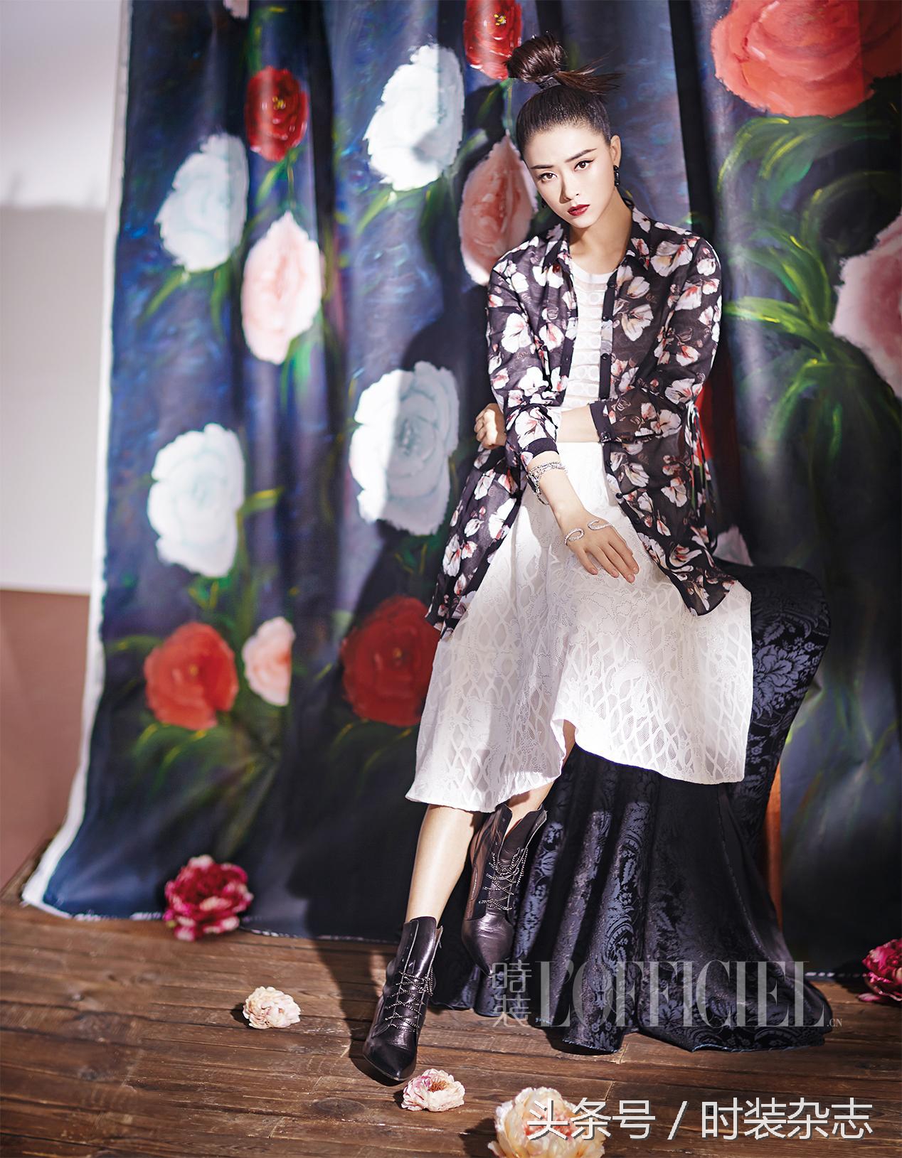 蒋欣甄嬛霸气名场面,蒋欣时尚大片惊艳众人