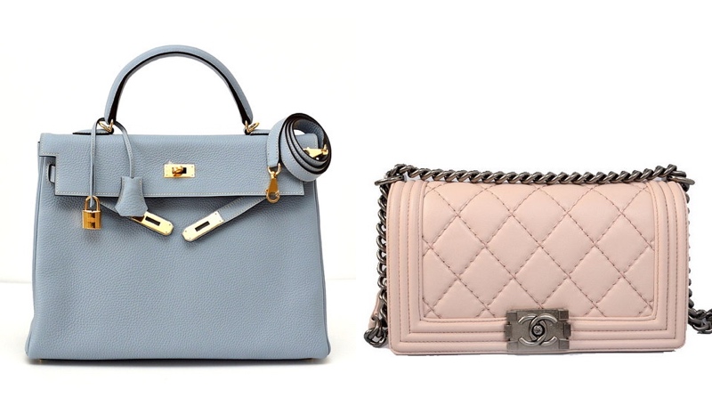 铂金包和黄金哪个保值,爱买包运气好吗