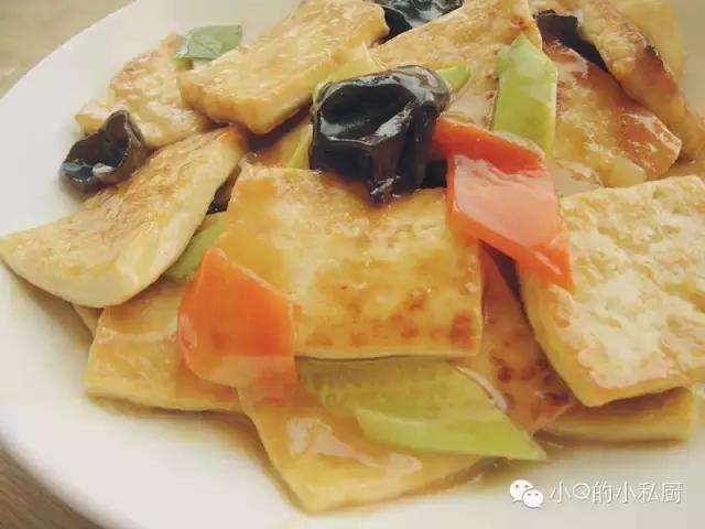 东北菜熘豆腐鸡蛋,熘豆腐教学